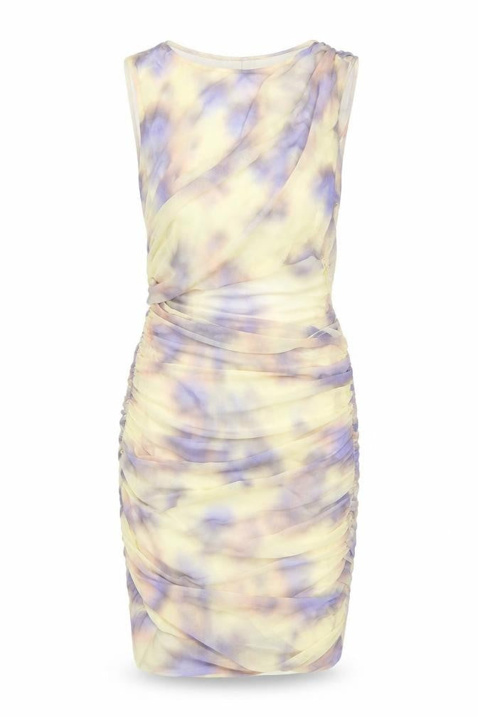 Zara Women's Multicoloured Sleeveless Dress M