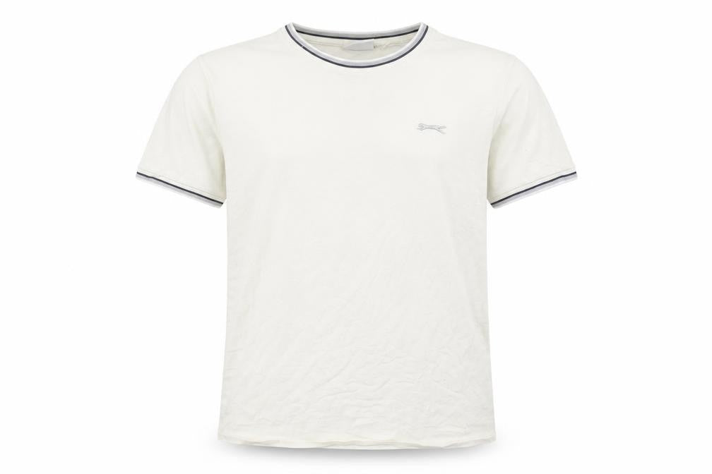 Mens UK Size M Slazenger White  Cotton T-Shirt