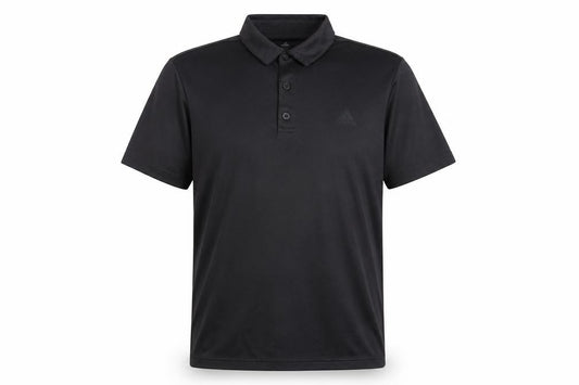 Adidas Men's Black Polo Shirt M Regular Fit Activewear