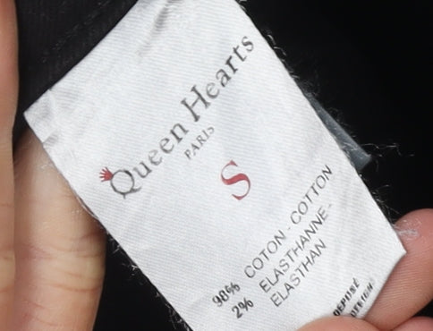 Queen Hearts Women's Black Skinny Jeans S Slim