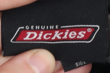 Dickies Men's Black Hooded Jacket, L Size, Winter Casual