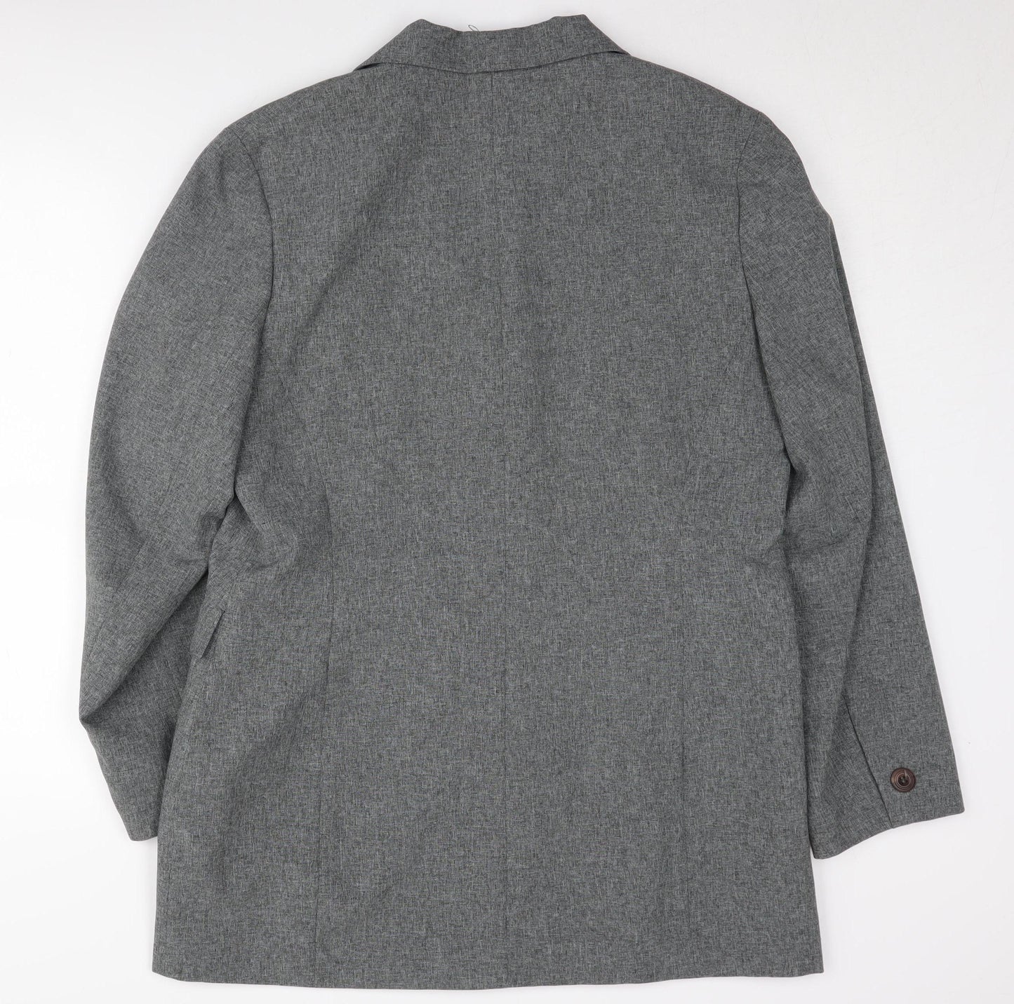 Agenda Women's Grey Blazer Trouser Suit Size 14