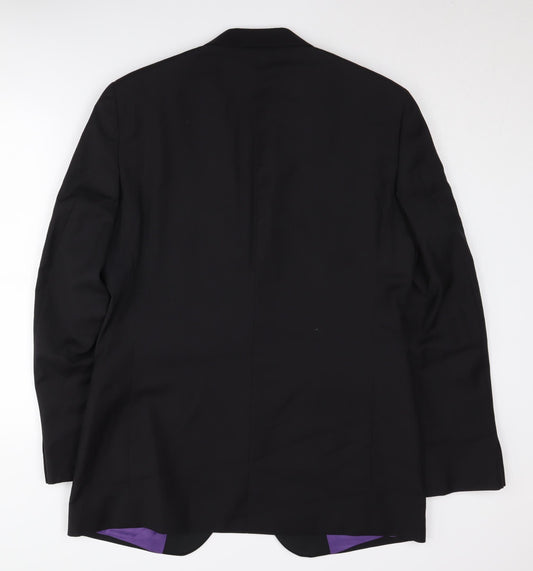 T.M.Lewin Men's Black Tuxedo Jacket 40 L