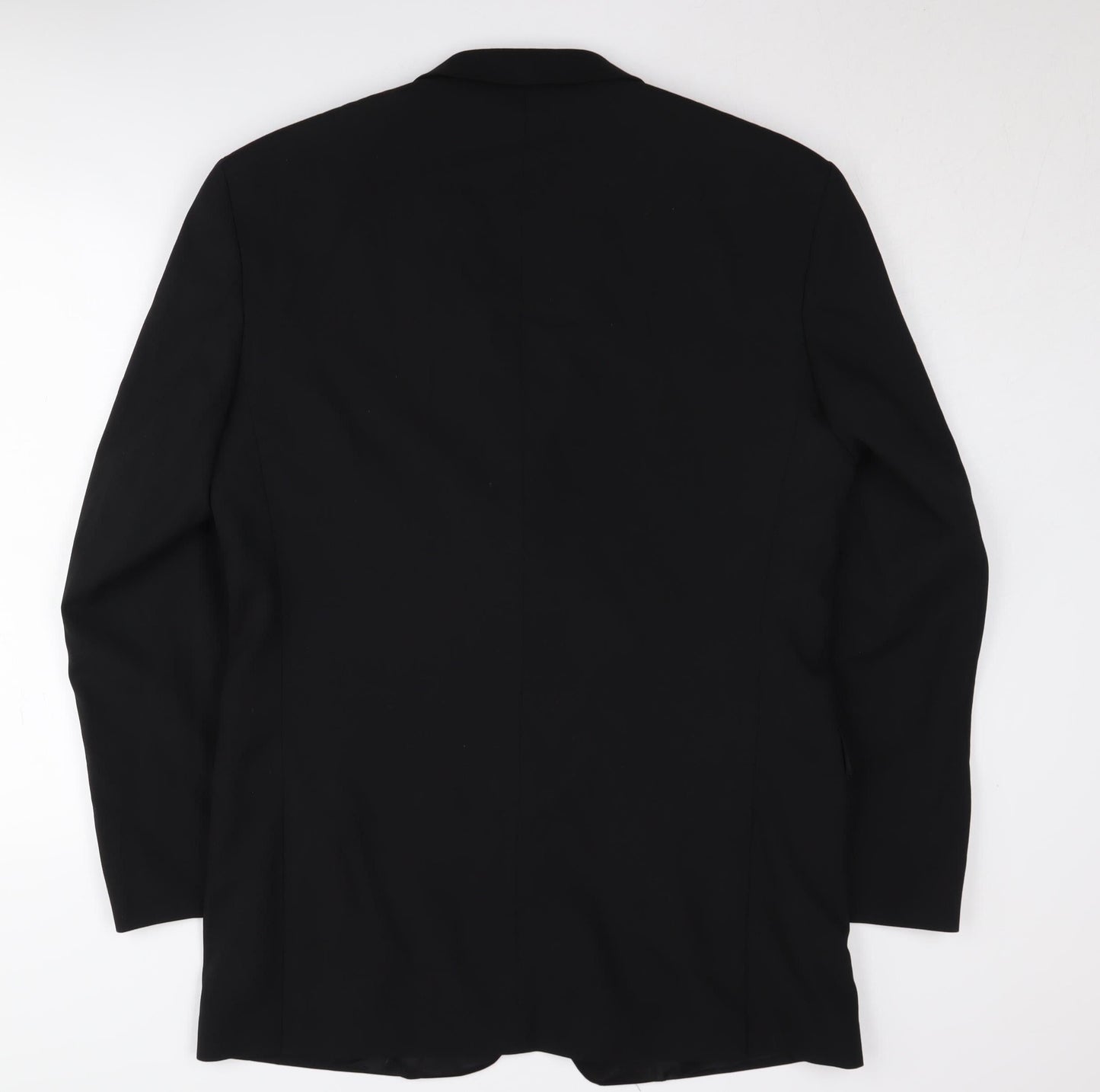 Moss Bros Black Men's Blazer, 38L, Formal Tuxedo Jacket