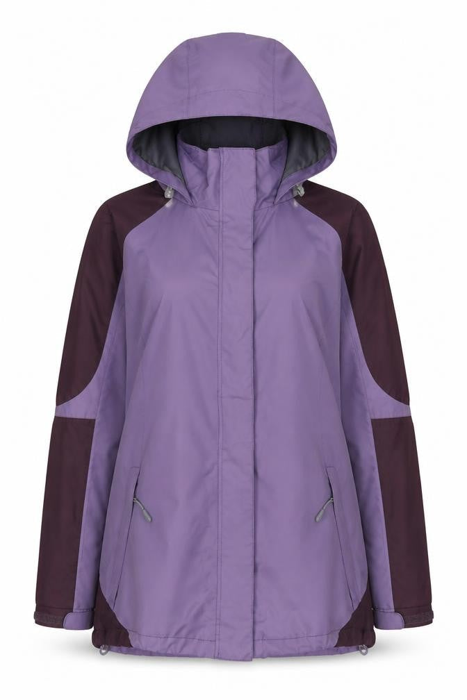 Regatta Women's Purple Waterproof Rain Coat Size 12