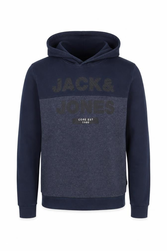 Mens UK M Regular JACK & JONES Blue Pullover Hoodie