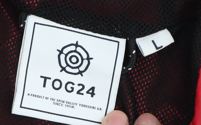 TOG24 Men's Red L Windbreaker Jacket