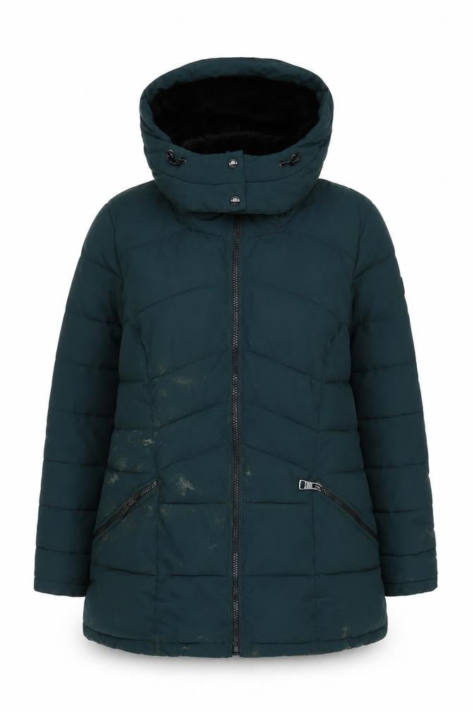 Andrew Marc Women's Green Puffer Jacket XL