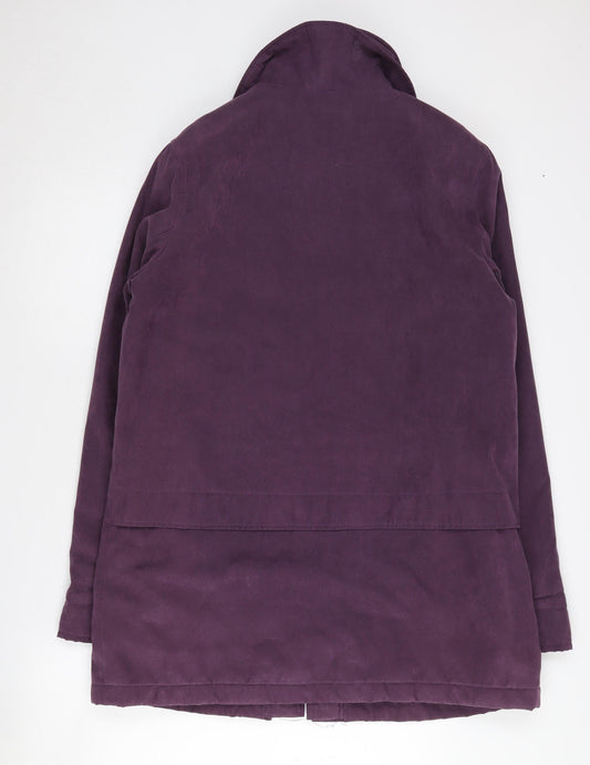 Klass Collection Women's Purple Full Zip Jacket M