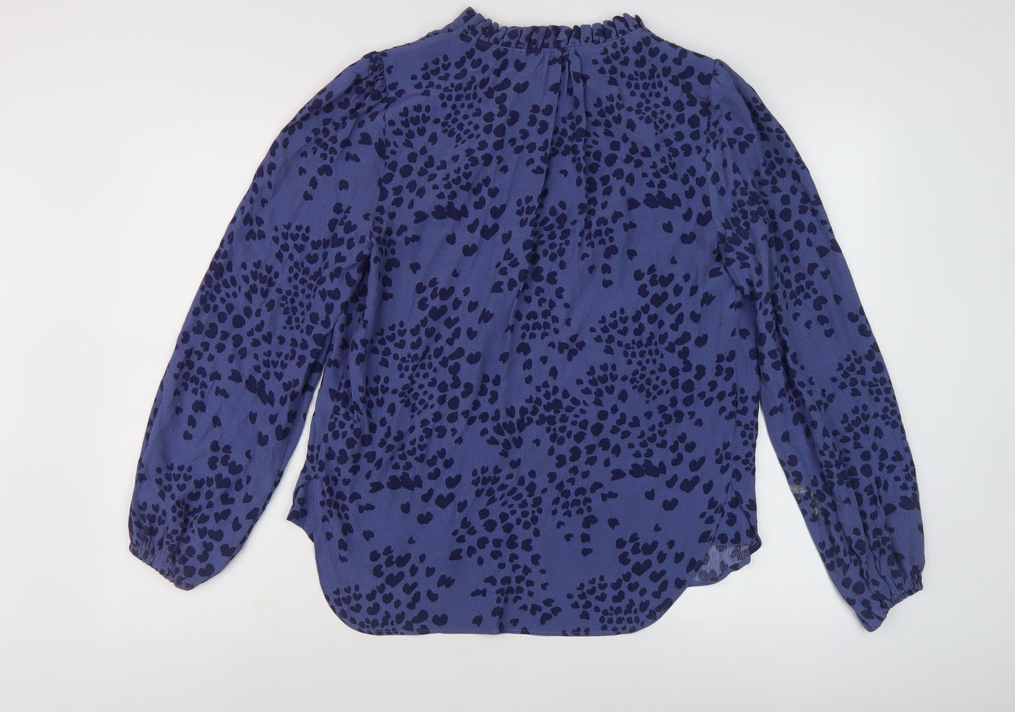 Marks and Spencer Women's Blue Long Sleeve Blouse
