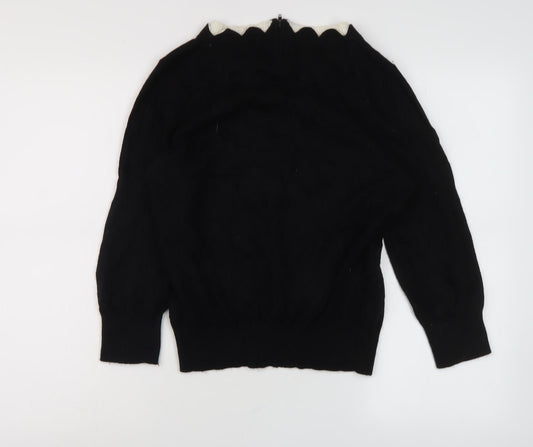 Hobbs Women's Black Pullover Jumper Size 12