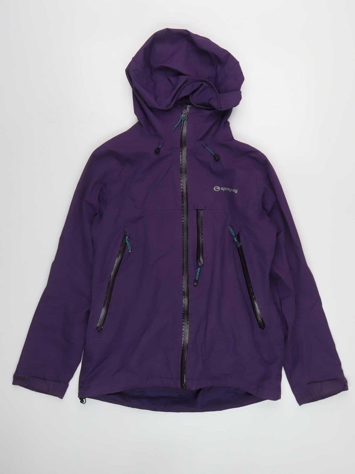 Sprayway Women's Purple Waterproof Jacket Size 8