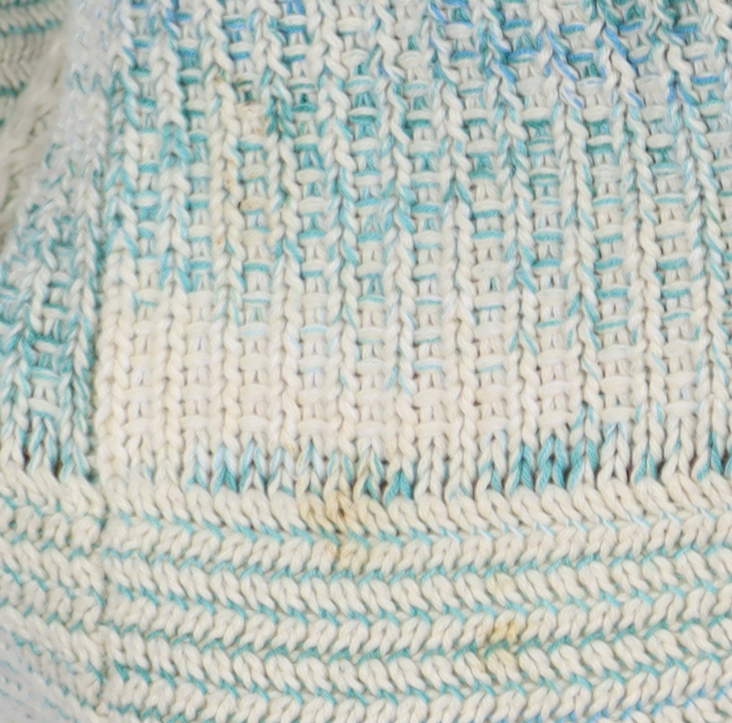 Fat Face Women's Blue Striped 3/4 Sleeve Knit Jumper Size 10