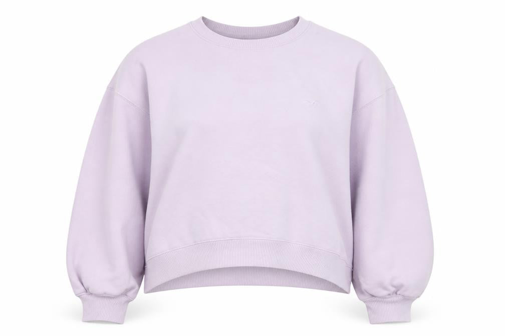 Womens UK S Regular Hollister Purple  Sweatshirt
