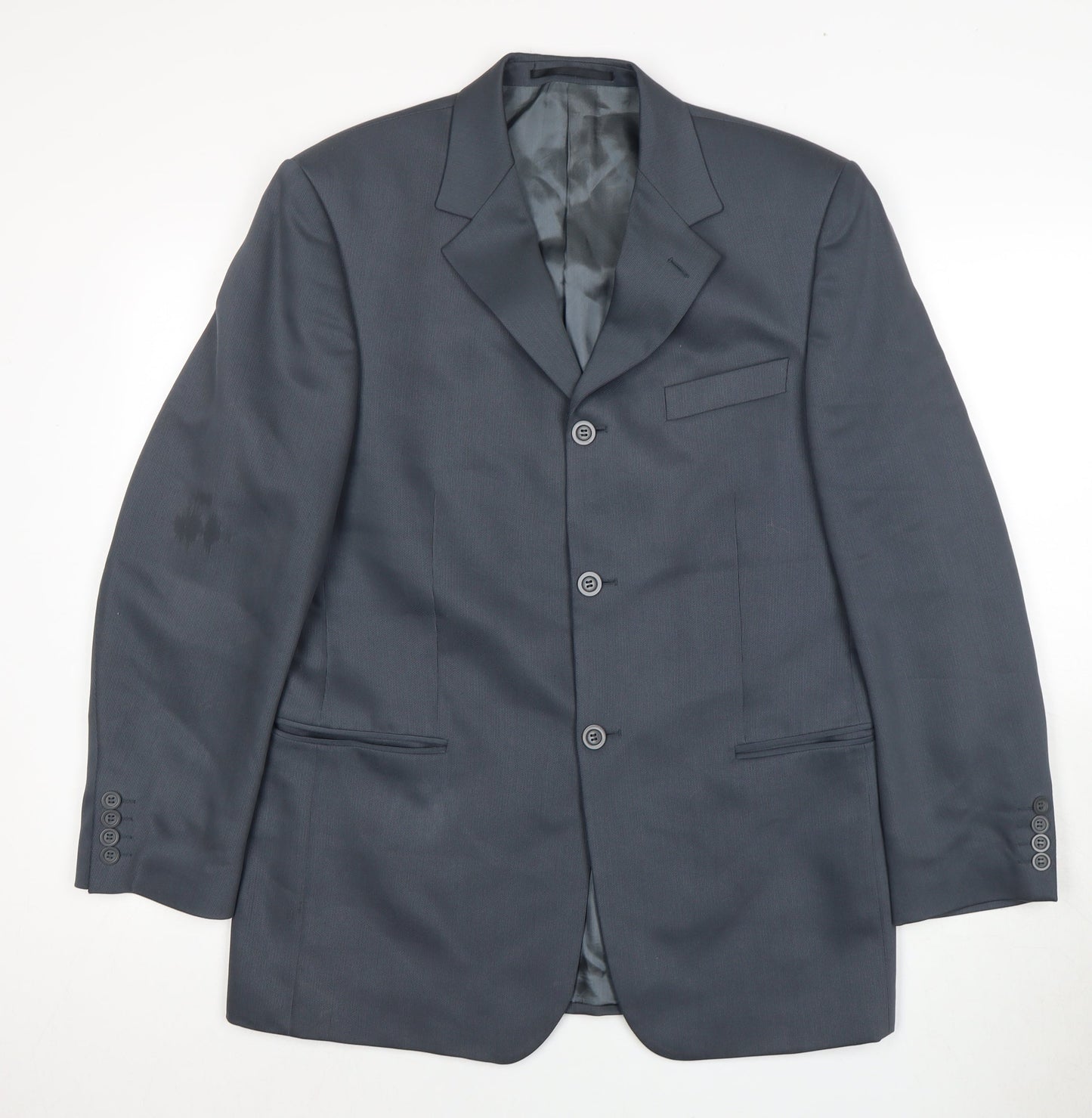 Tom English Men's Grey Blazer 50 Regular Jacket