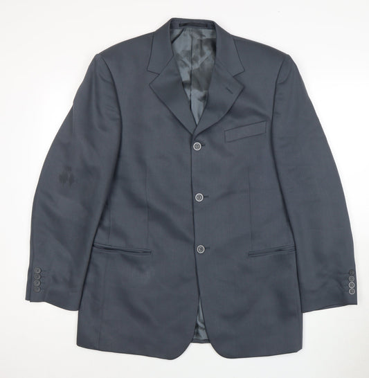 Tom English Men's Grey Blazer 50 Regular Jacket