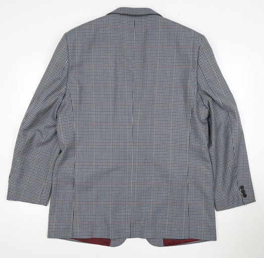 Skopes Men's Multicoloured Check Suit Jacket 46R