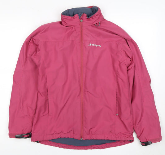Sprayway Women's Pink Windbreaker Jacket Size Small