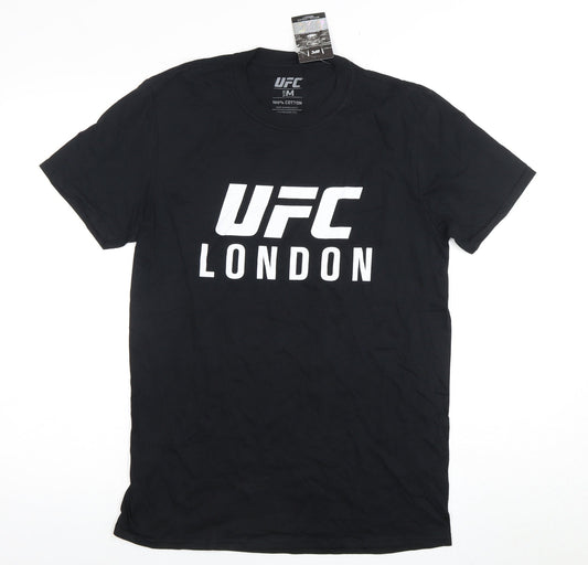 UFC Men's Black M London Event T-Shirt