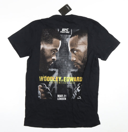 UFC Men's Black M London Event T-Shirt