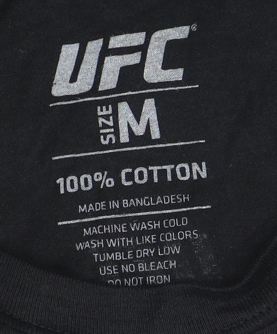 UFC Men's Black M London Event T-Shirt