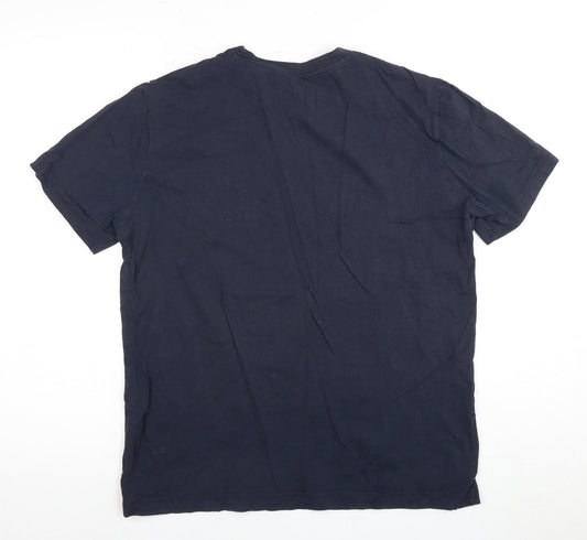 Champion Men's Black Medium T-Shirt with Logo