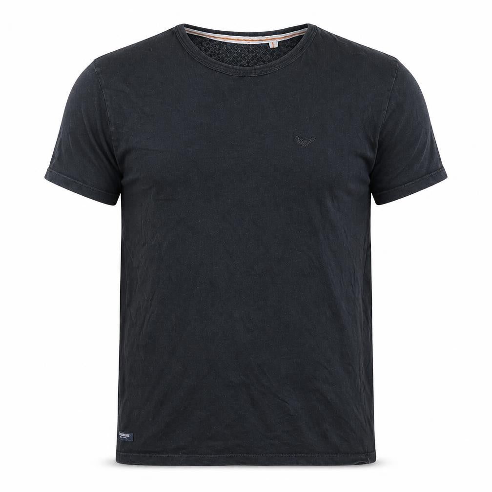 Threadbare Black Crew Neck T-Shirt - Men's Small