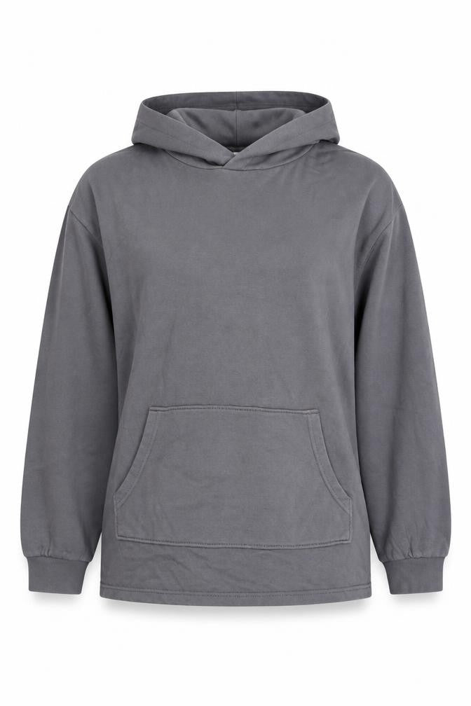 H&M Womens Grey Hoodie M Casual Fleece Pullover