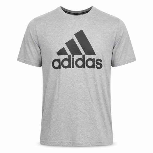 Mens UK Size L adidas Grey  Cotton T-Shirt