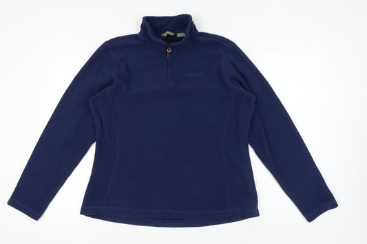 Brasher Women's Blue Fleece Pullover - Size 18