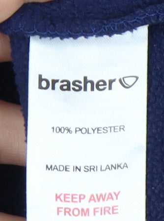 Brasher Women's Blue Fleece Pullover - Size 18