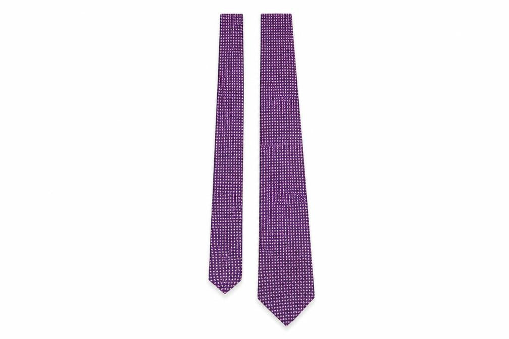 Marks and Spencer Men's Purple Paisley Tie One Size