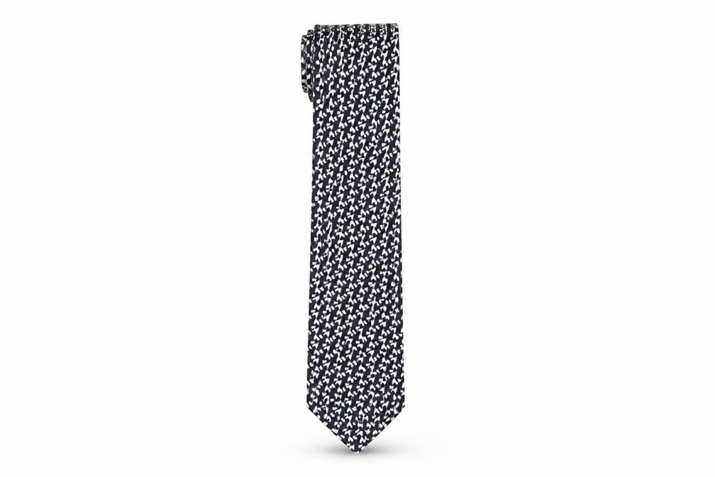 Marks and Spencer Men's Navy Silk Slim Tie
