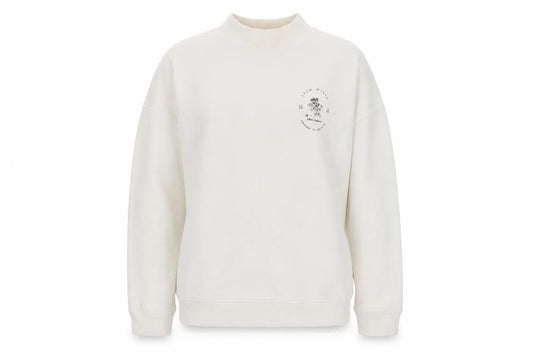 Womens UK 12 Regular Jack Wills White Pullover Sweatshirt