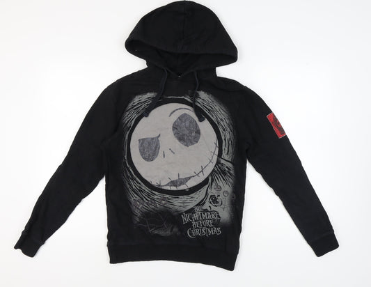 Disney Store Unisex Adults Black M Pullover Hoodie