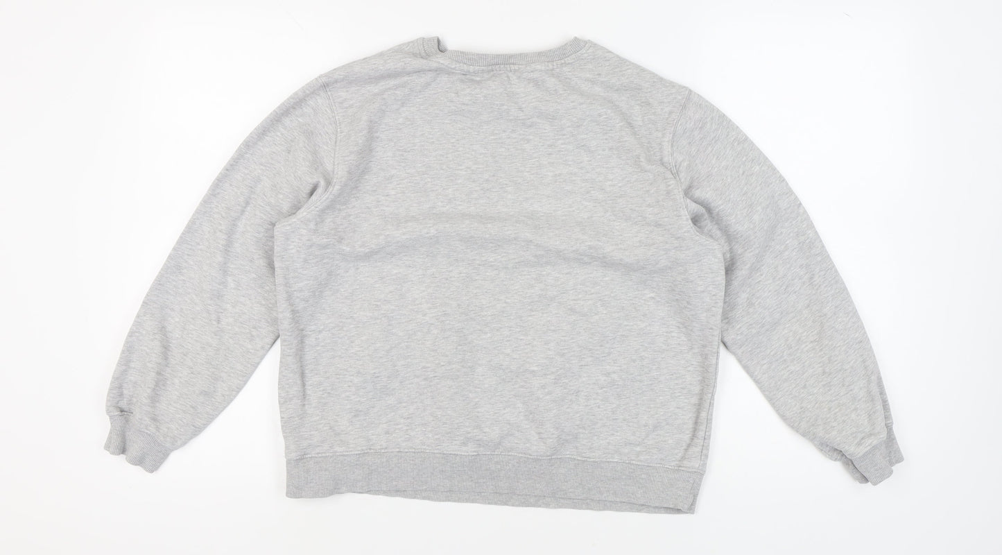 Marks and Spencer Women's Grey Graphic Print Sweatshirt