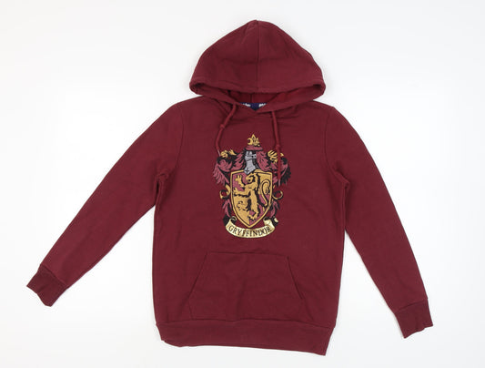 Harry Potter Red Pullover Hoodie, Unisex S