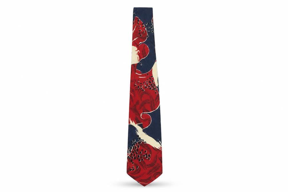 River Island Men's Multicoloured Silk Tie