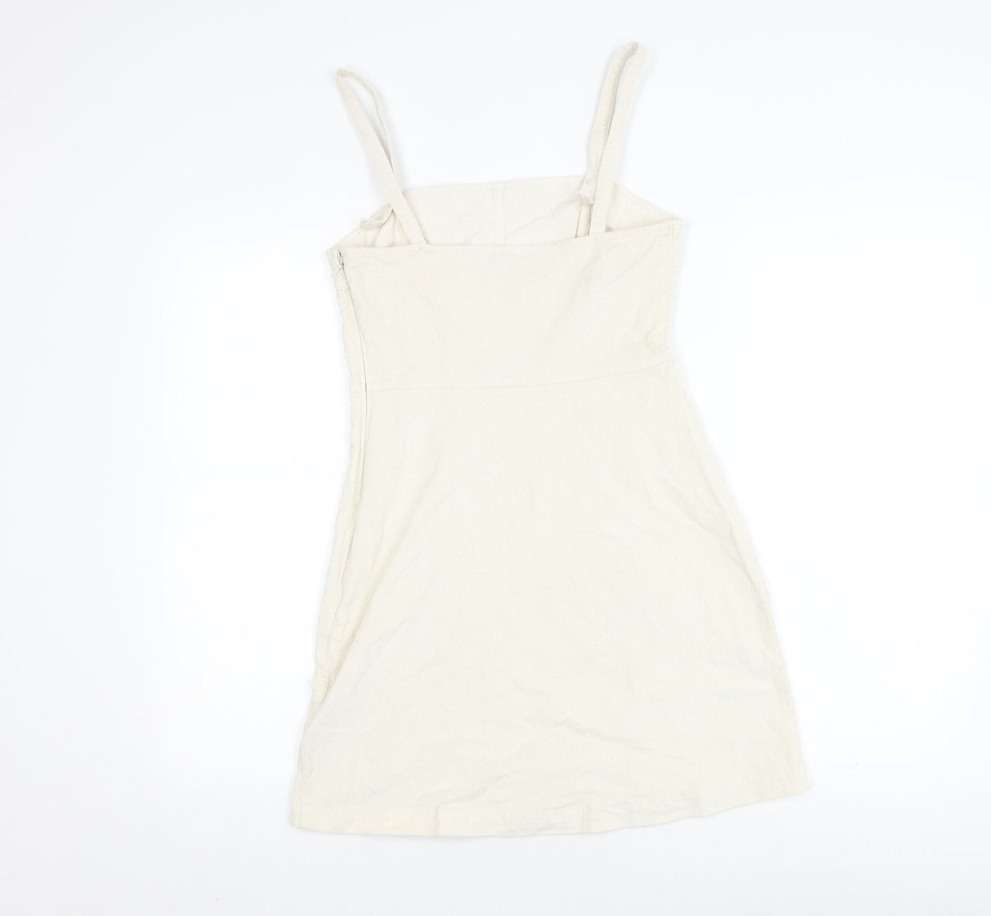 Hollister Women's Ivory Strappy Cotton Dress