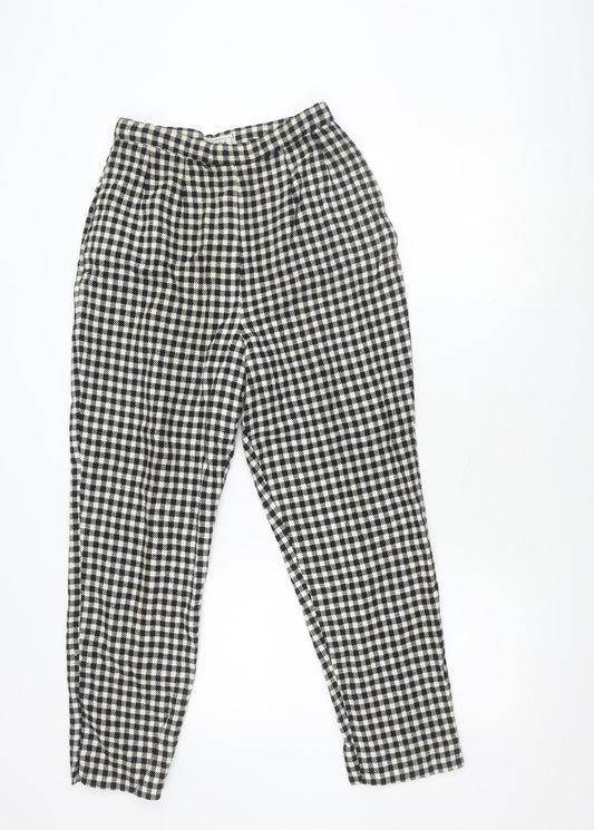 Beldan Women's Check Trousers, Size 28