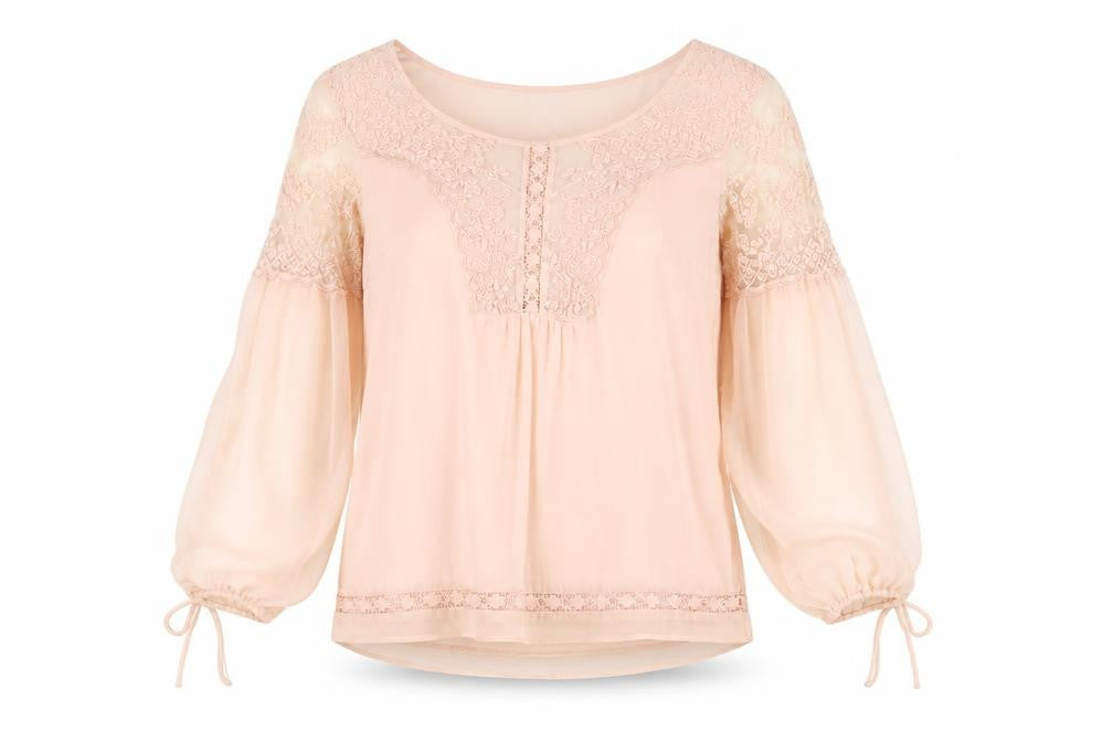 Womens UK Size M VERO MODA Pink Polyester Blouse