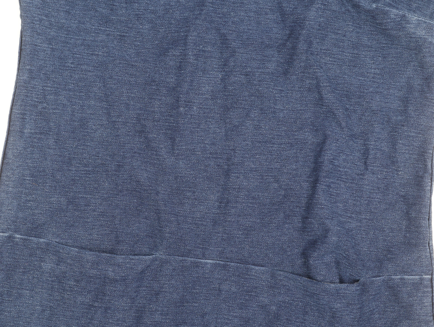 White Stuff Women's Blue Jersey Dress Size S