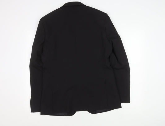 Burton Mens Black Slim Blazer - Size 42R