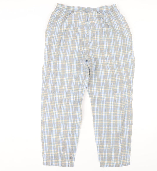 Classics First Avenue Women’s Blue Plaid Trousers Size 16