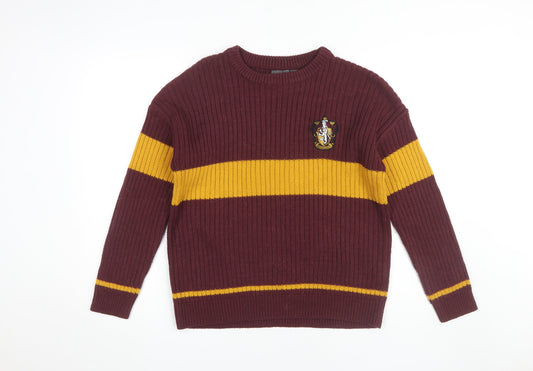 Harry Potter Unisex Red M Pullover Jumper