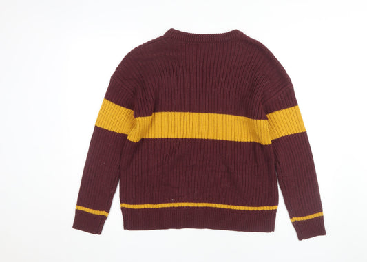Harry Potter Unisex Red M Pullover Jumper
