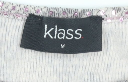 Klass Women's Multicoloured Sequin T-Shirt, M