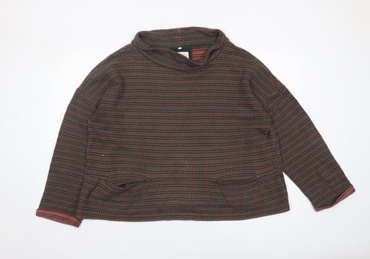 Seasalt Cornwall Women's Multicoloured Striped Pullover, Size 2