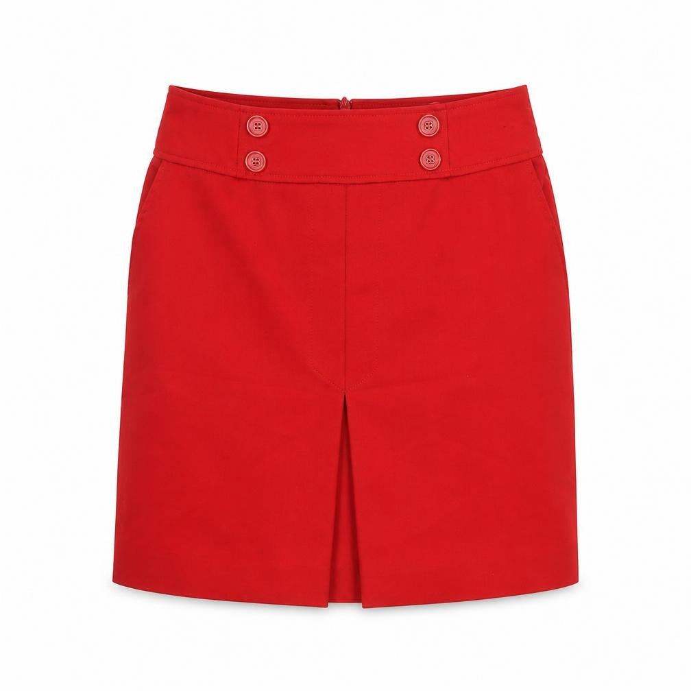 Oasis Women's Red Knee-Length Pencil Skirt, Size 8