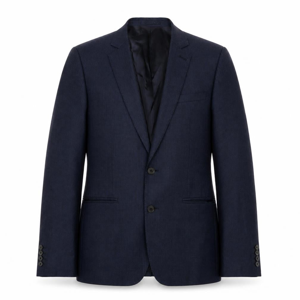 Mens 38 Chest Regular Jaeger Blue Two-Button Blazer